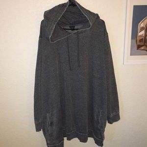 Soft Gray Pullover Hoodie torrid size 6